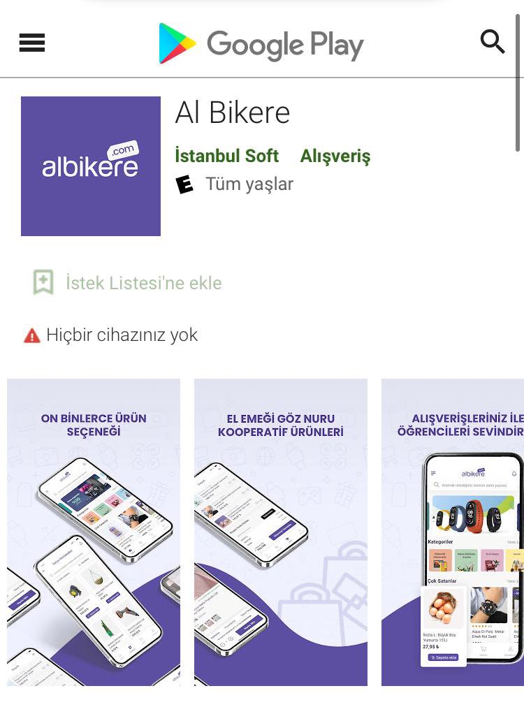 Albikere.com Mobil Uygulaması Hizmete Girdi