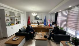 Vali İlhami AKTAŞ TKDK İl Koordinatörlüğünü Ziyaret Etti