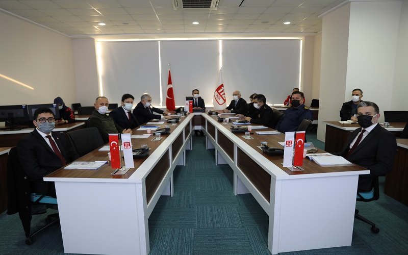 112 Acil Çağrı Hizmetleri İl Koordinasyon Komisyonu Toplantısı Gerçekleştirildi
