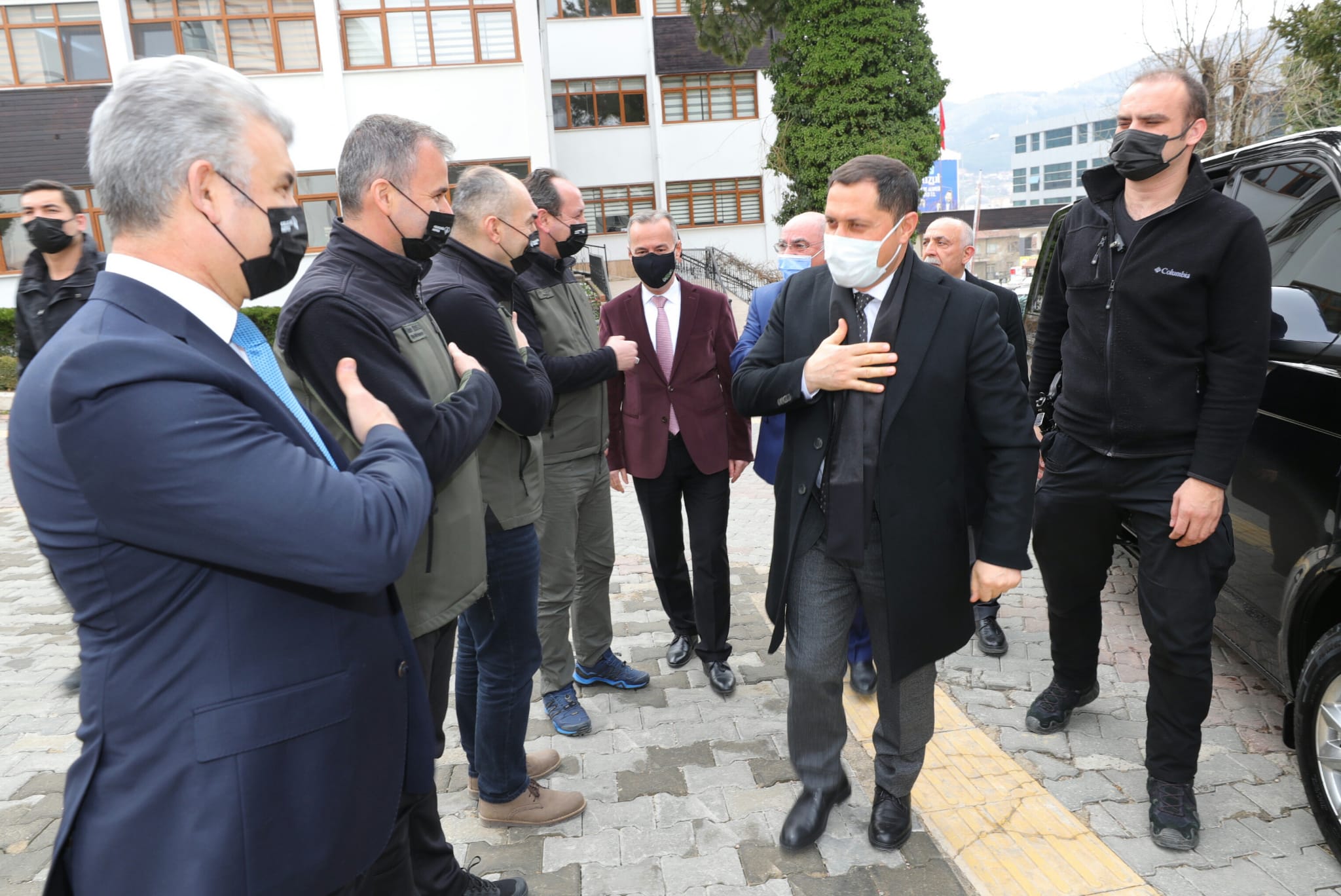 Amasya Valisi Mustafa MASATLI, Orman Bölge Müdürlüğünün Araç Parkına 3 Yeni İş Makinesinin Dahil Edildiği Törene Katıldı