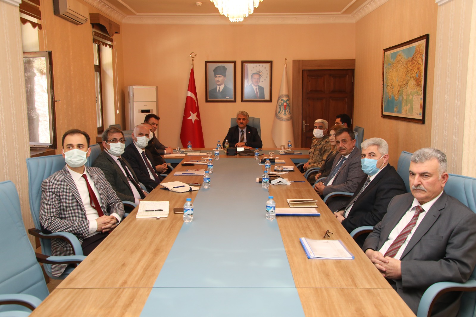 PERDİS Toplantısı Sayın Erzincan Valisi Mehmet Makas Başkanlığında Düzenlendi.