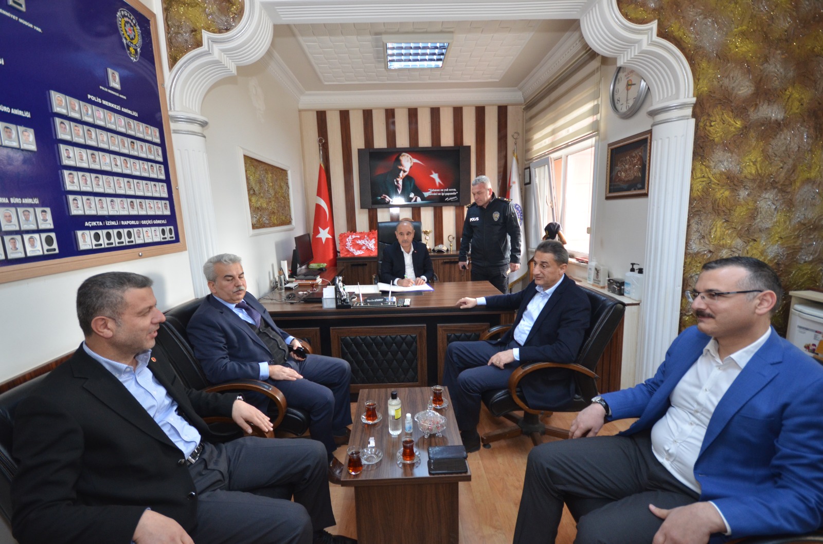 Emniyet Genel Müdürü Mehmet Aktaş Sinop Valiliği ve Boyabat İlçe Emniyet Müdürlüğü’ne Ziyaret Gerçekleştirdi