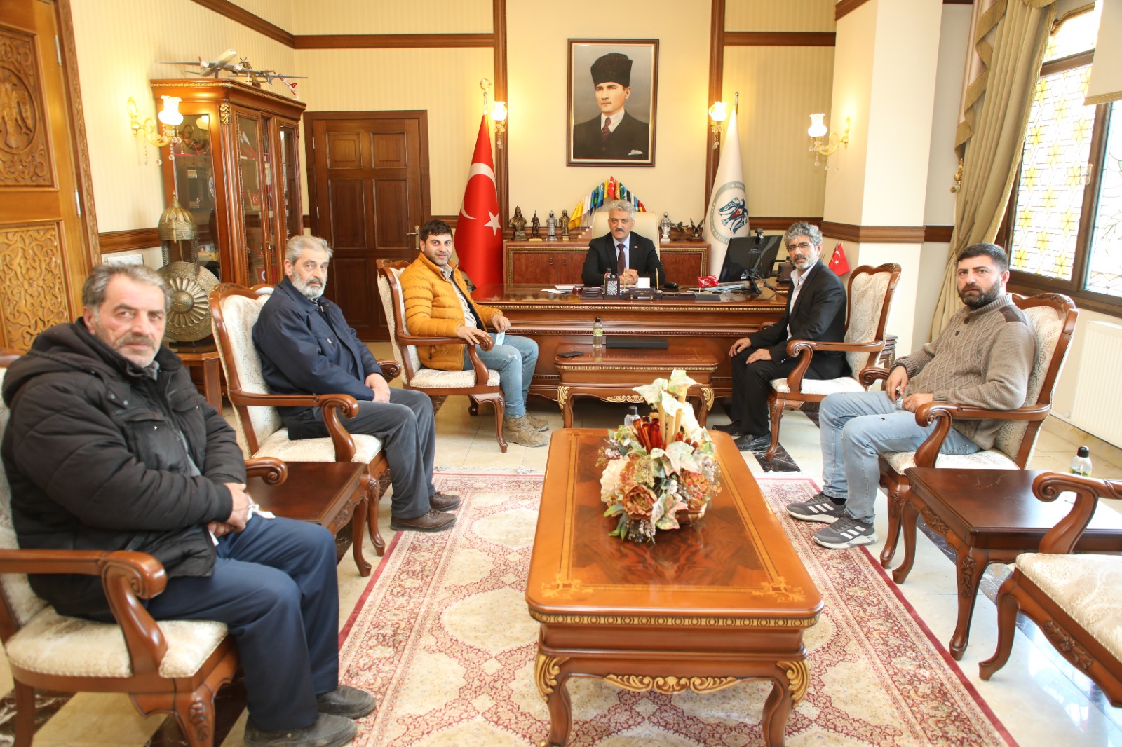 Sayın Erzincan Valisi Misafirlerini Kabul Etti (28.03.2022)