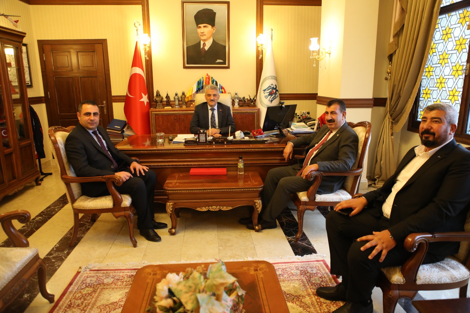 TÜDKİYEB Genel Başkanı Nihat Çelik’ten Sayın Erzincan Valisie Ziyaret