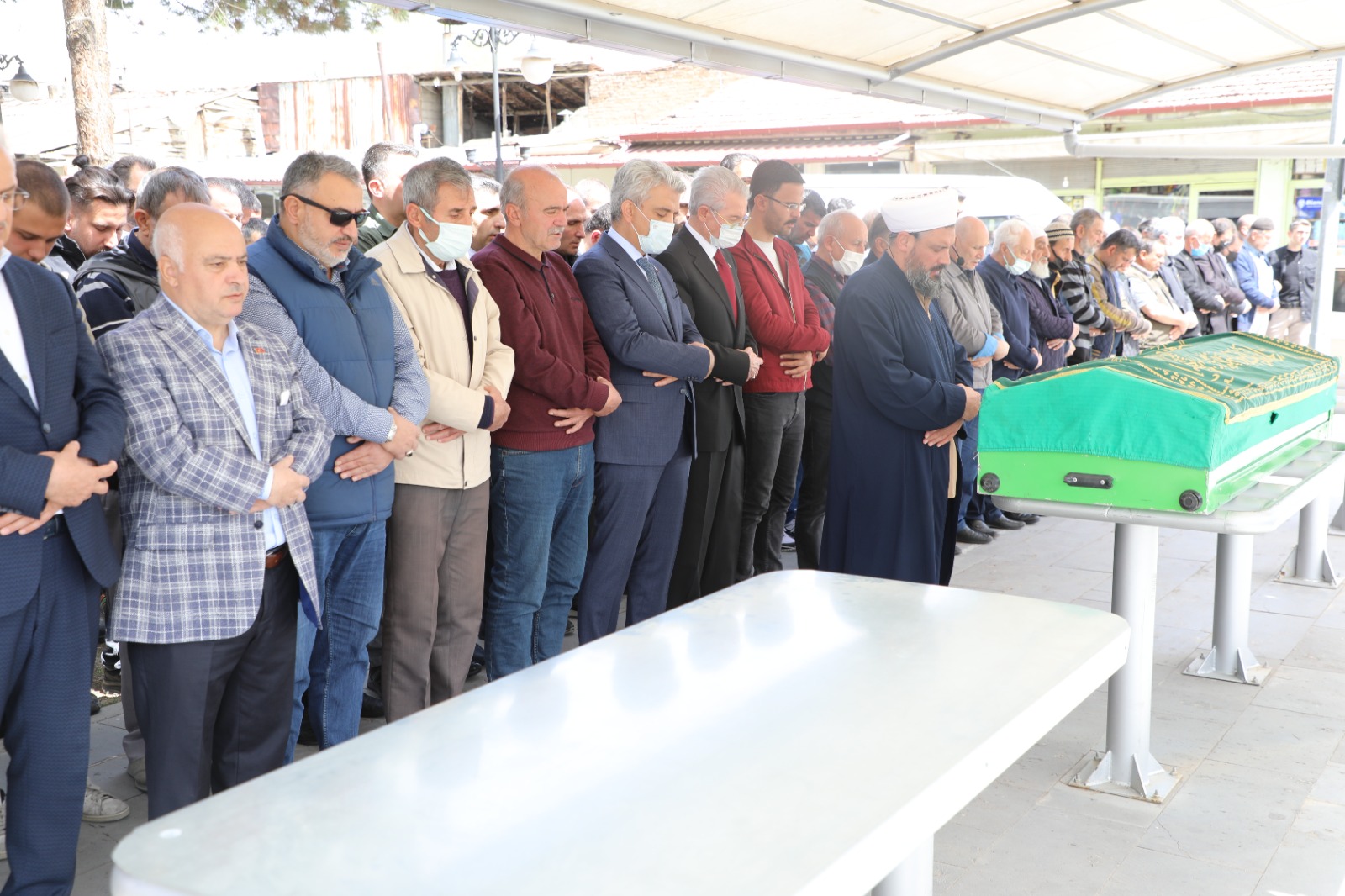Sayın Erzincan Valisi, Hüseyin Tekcan’ın Cenaze Namazına Katıldı