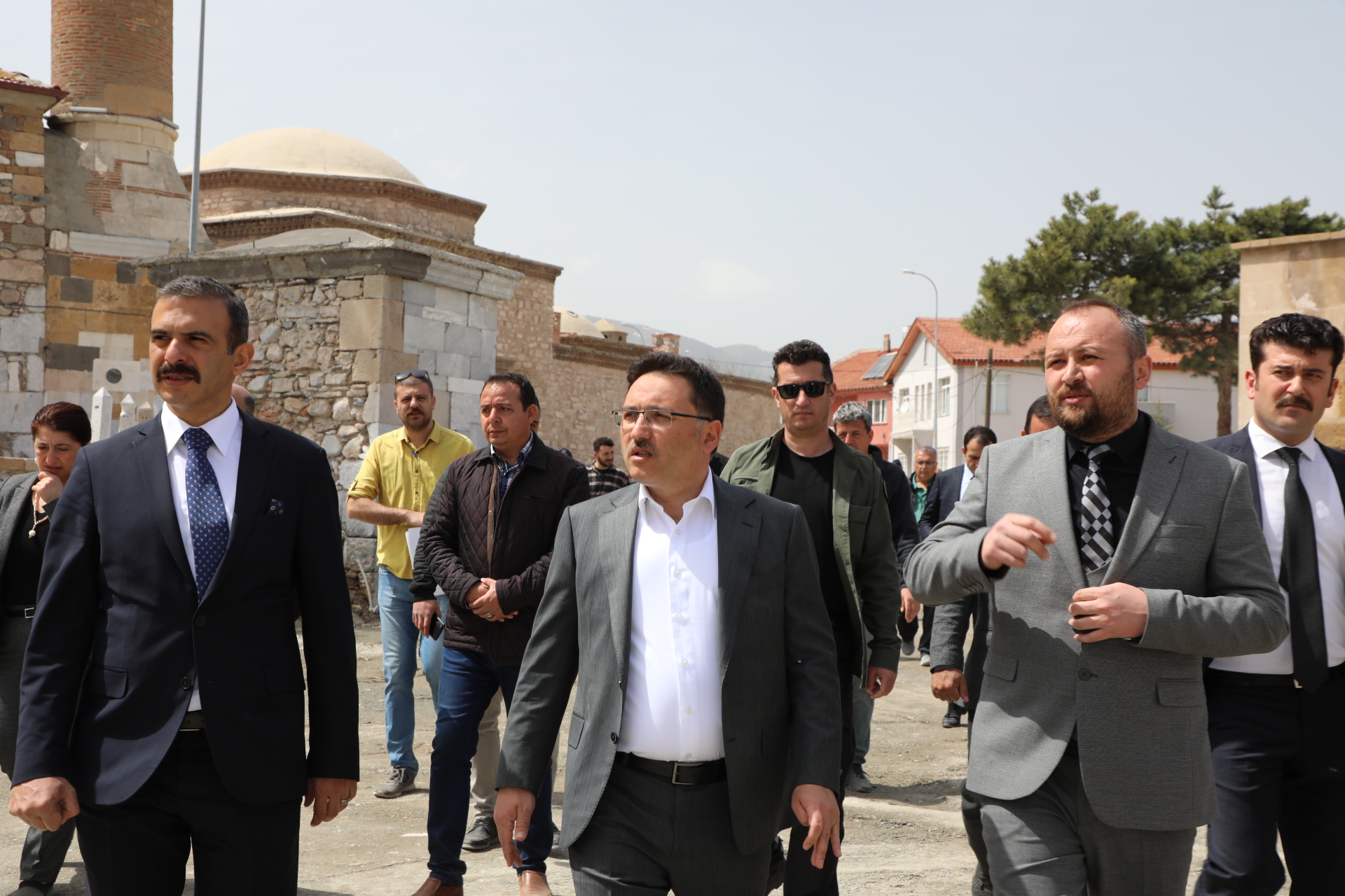 Sultandağı Tarihi Kent Meydanı Projesi Hızla Tamamlanıyor