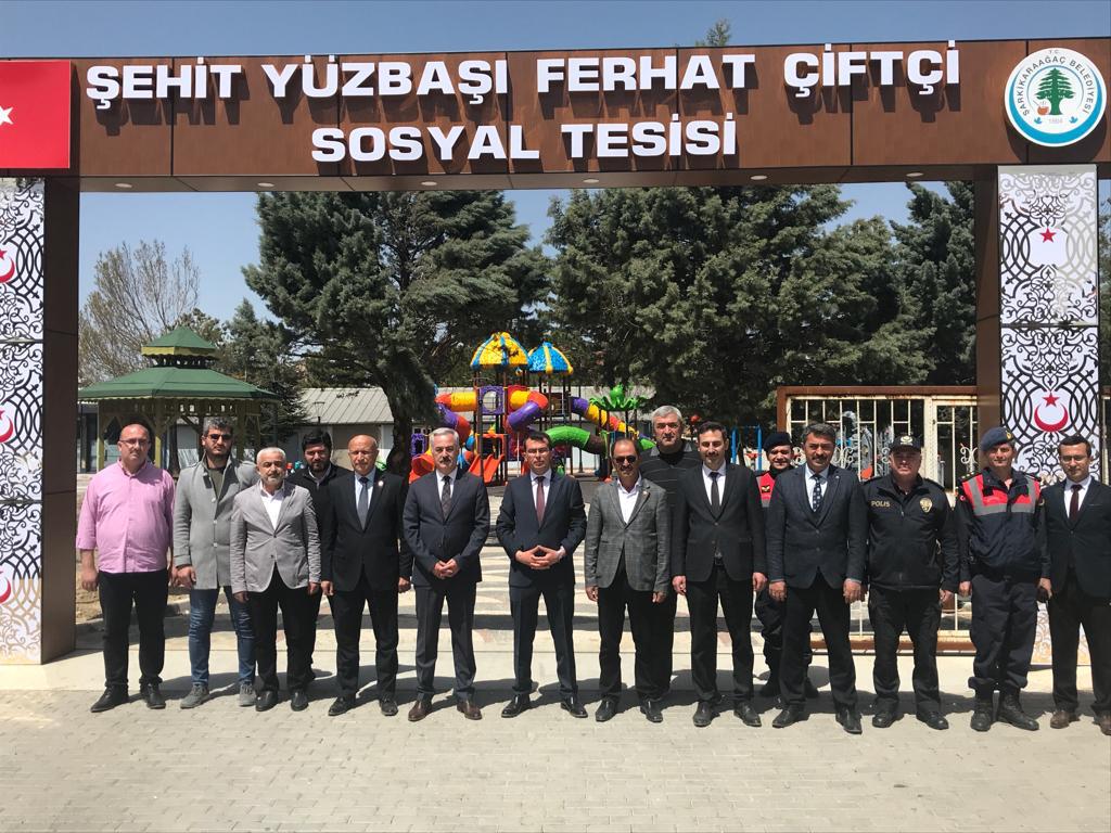 Vali Ömer Seymenoğlu Şarkikaraağaç ilçe merkezinde incelemelerde bulundu.