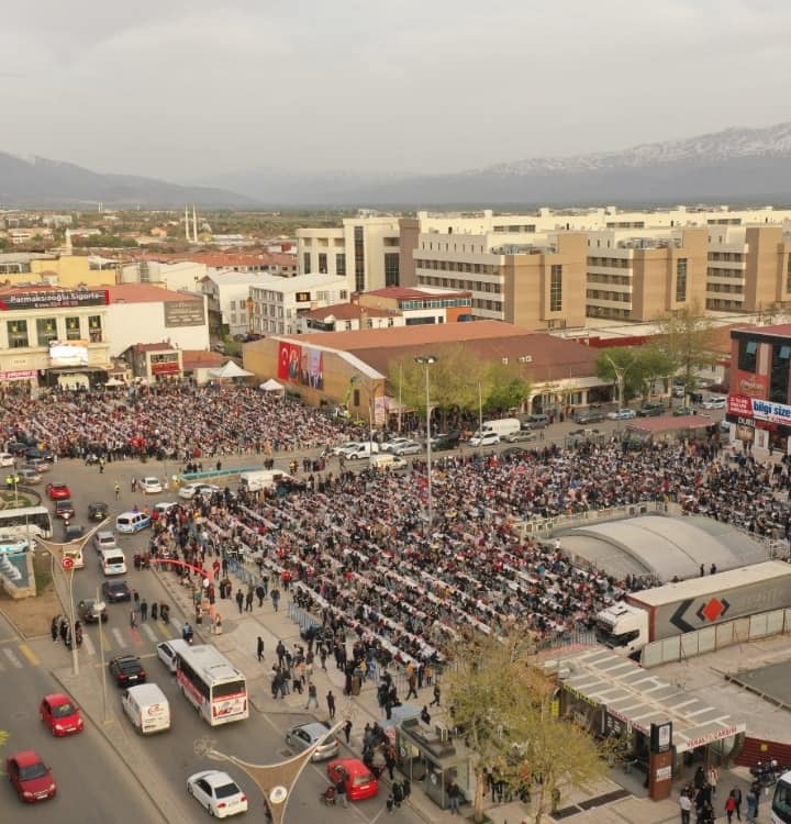Erzincan Büyük İftar Buluşması, Son Başbakanımız Sayın Binali Yıldırım’ın Katılımıyla Gerçekleşti