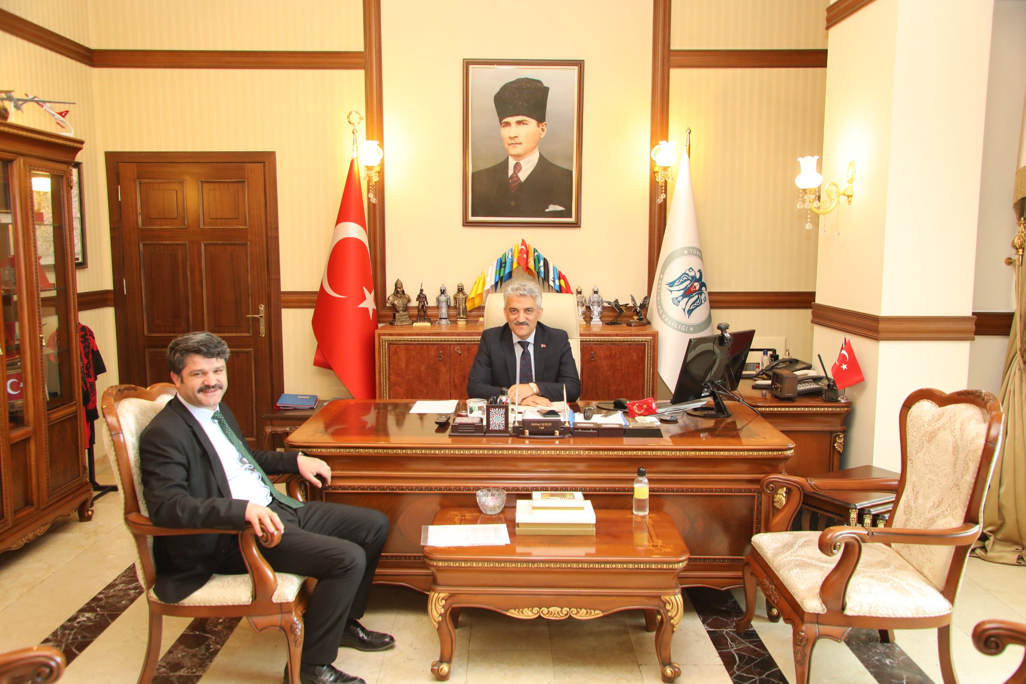 Sayın Erzincan Valisi Misafirlerini Kabul Etti.(24.05.2022)