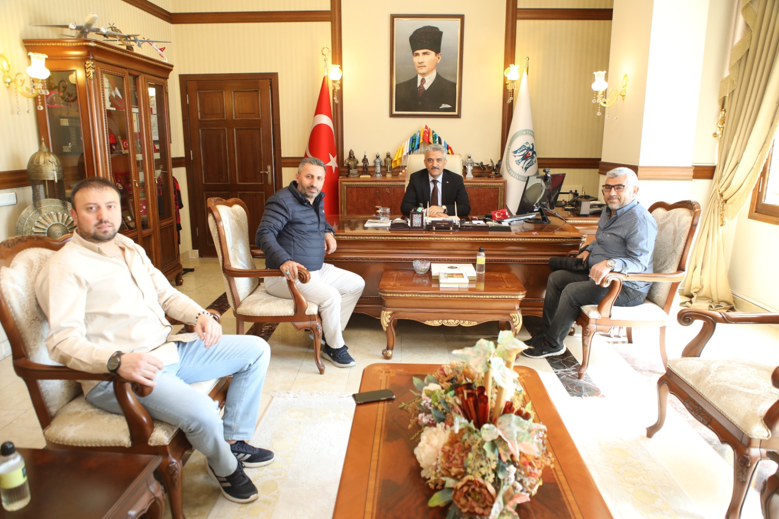 Sayın Erzincan Valisi, Misafirlerini Kabul Etti (25.05.2022)