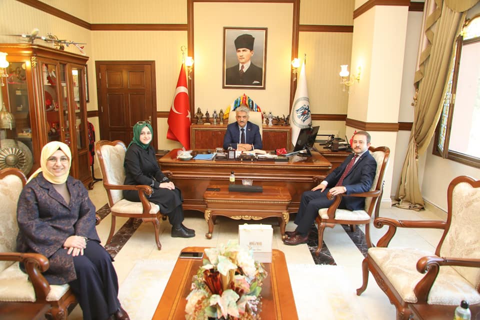 Sayın Erzincan Valisi, Misafirlerini Kabul Etti