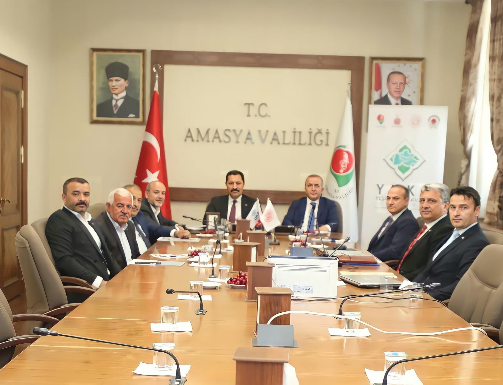 Yeşilırmak Havzası Kalkınma Birliği Mayıs Ayı Encümen ve Meclis Toplantısı, Amasya Valisi Mustafa MASATLI’nın Başkanlığında Amasya İlinde Gerçekleştirildi
