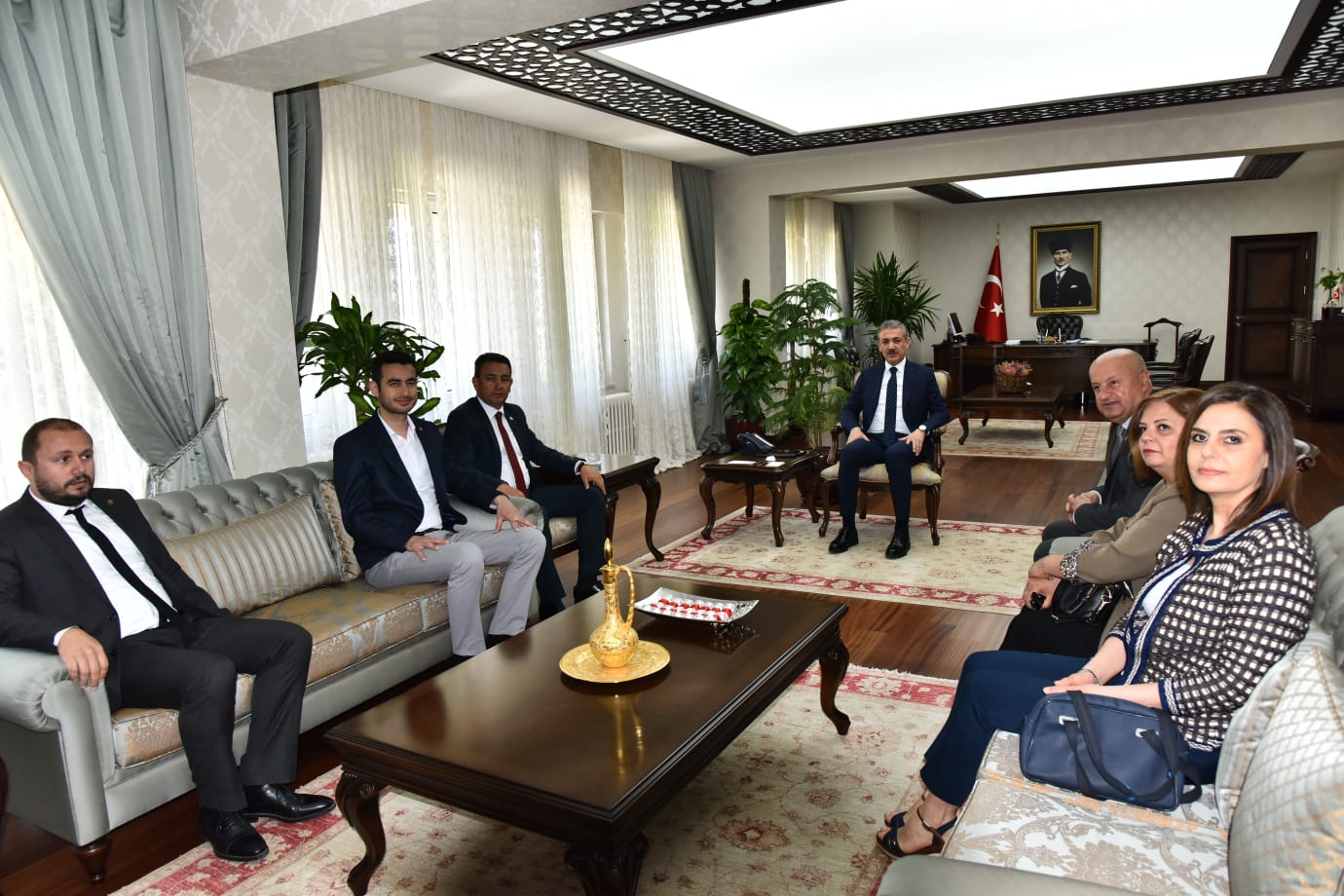 CHP Karaman İl Başkanlığından Vali Tuncay Akkoyun’a Ziyaret