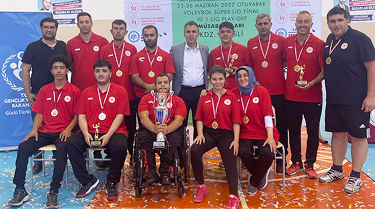 Karaman İl Özel İdaresi Oturarak Voleybol Takımımız “Türkiye Şampiyonu” Oldu
