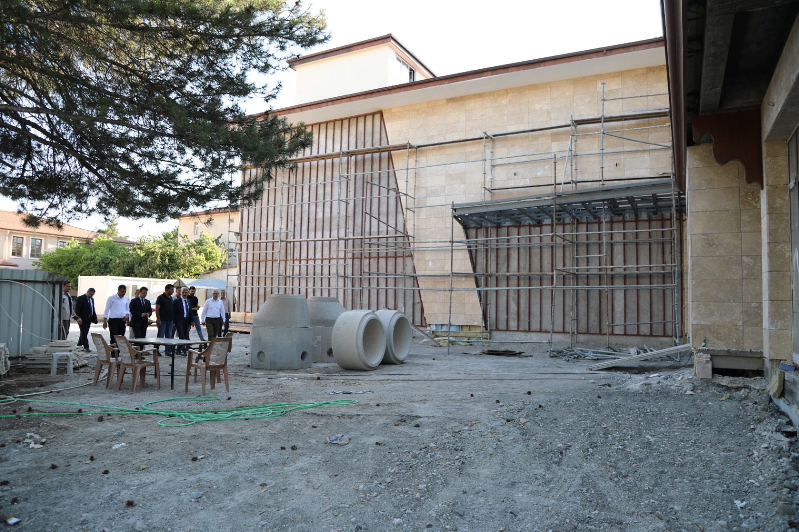 Sayın Erzincan Valisi, Müze İnşaatında İncelemelerde Bulundu