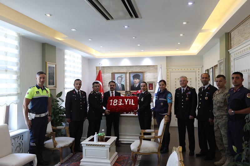 Türk Jandarma Teşkilatı 183.  Kuruluş Yıl Dönümünü Kutluyor