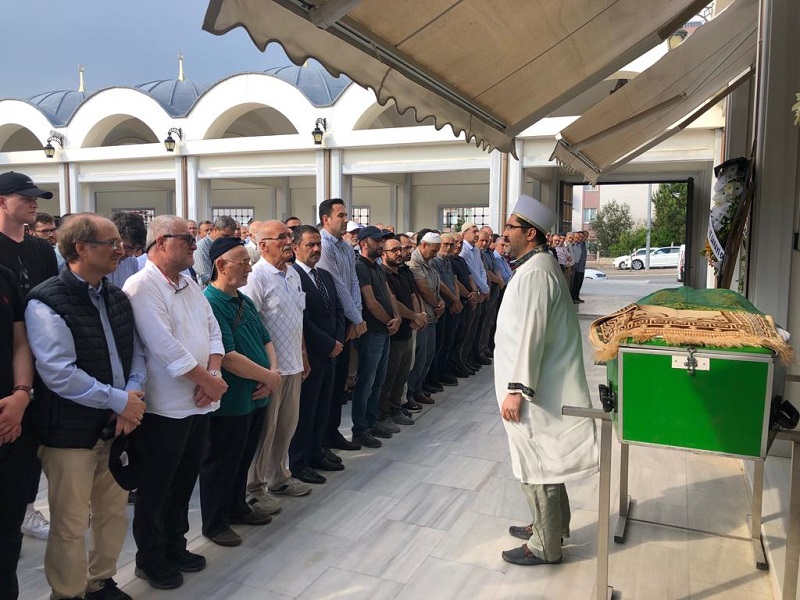 Vali İlhami AKTAŞ, Merhum Halittin BAŞARAN’ın Cenaze Törenine Katıldı