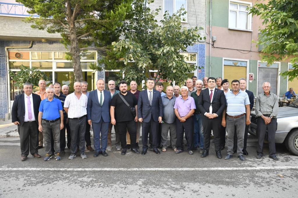 Edirne Valisi Sn. H. Kürşat Kırbıyık, Meriç İlçe programında Küplü ve Subaşı beldelerini ziyaret etti.