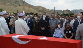 Şehit Piyade Uzman Çavuş Taşkın, Erzurum’da son yolculuğuna uğurlandı