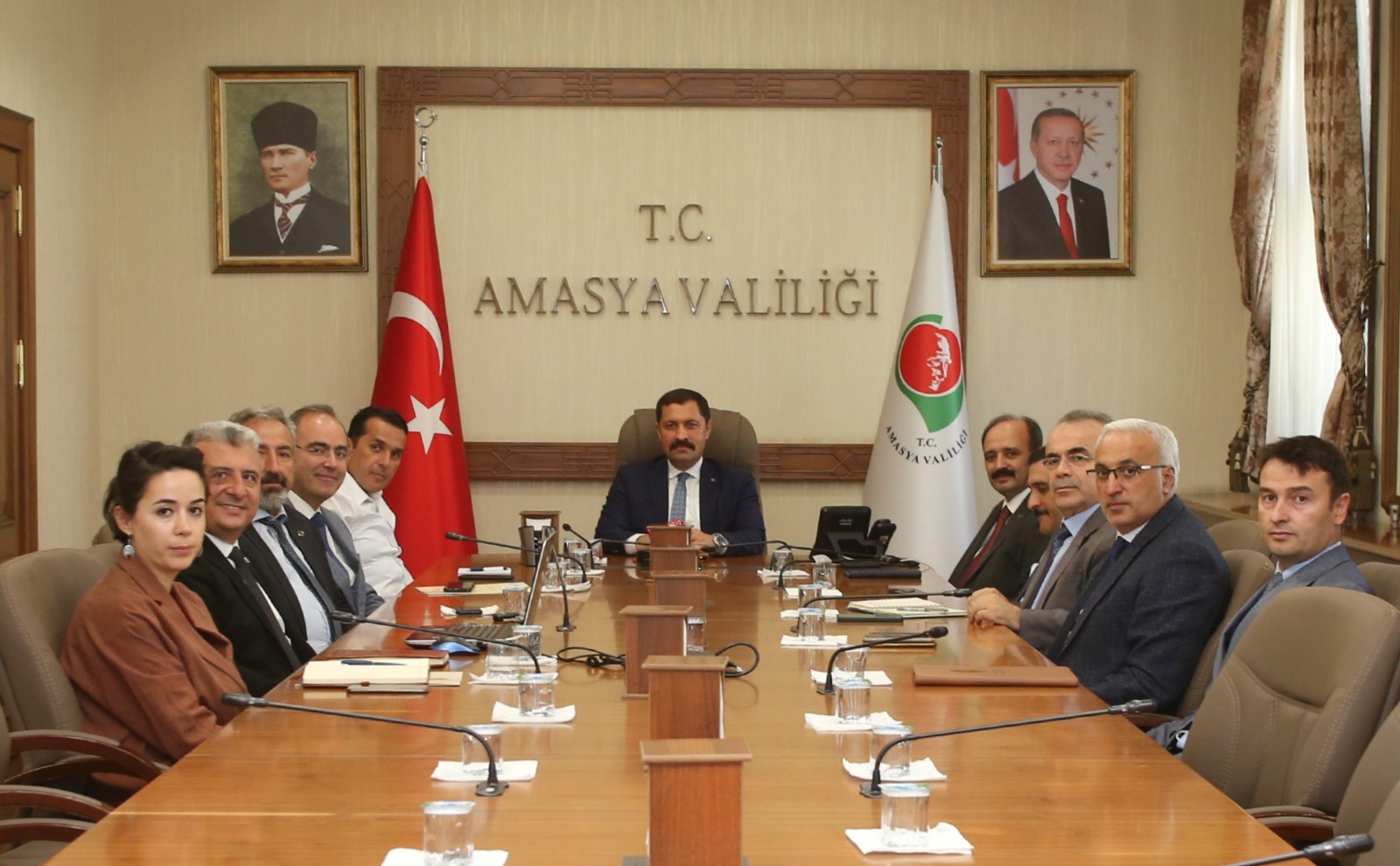 Amasya Valisi Mustafa MASATLI Projeler Üst Kurulu Toplantısına Başkanlık Etti