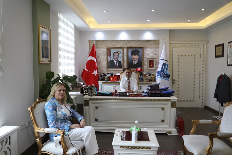 Ankara Ticaret Odası İDEA Genel Müdürü Gaye YARDIMCI, Vali İlhami AKTAŞ’ı Ziyaret Etti