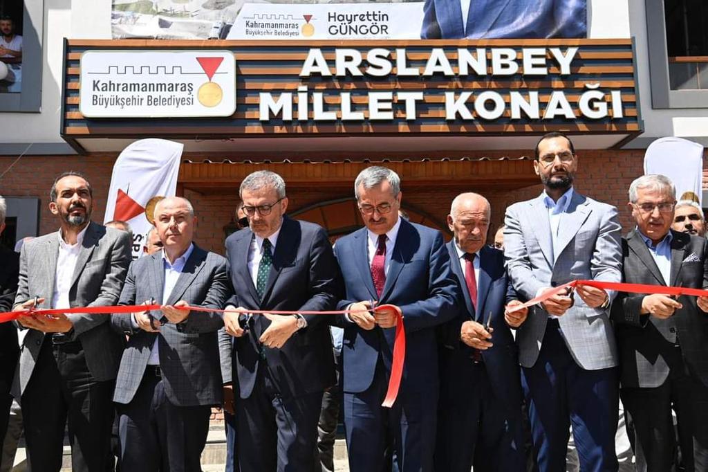 Arslanbey Millet Konağı ve Bahçesi ile Şehir Meydanı Açılış Töreni