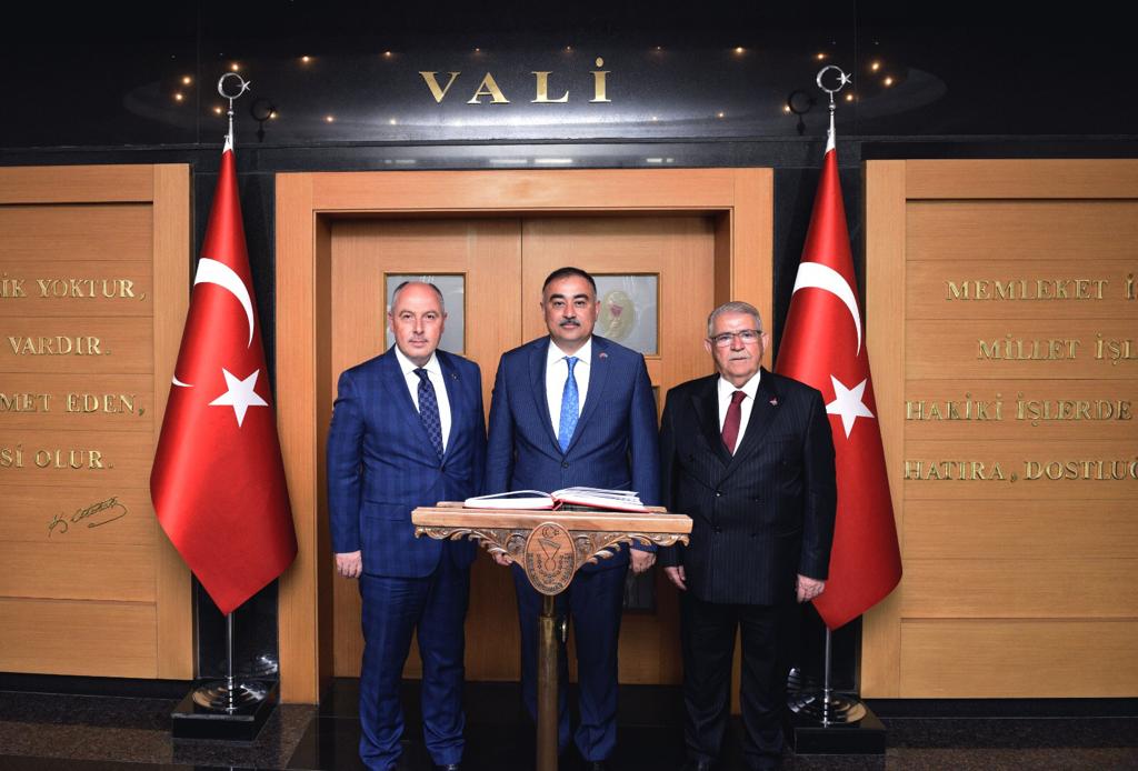 Azerbaycan Ankara Büyükelçisi Reşad Memmedov Valiliğimizi Ziyaret Etti