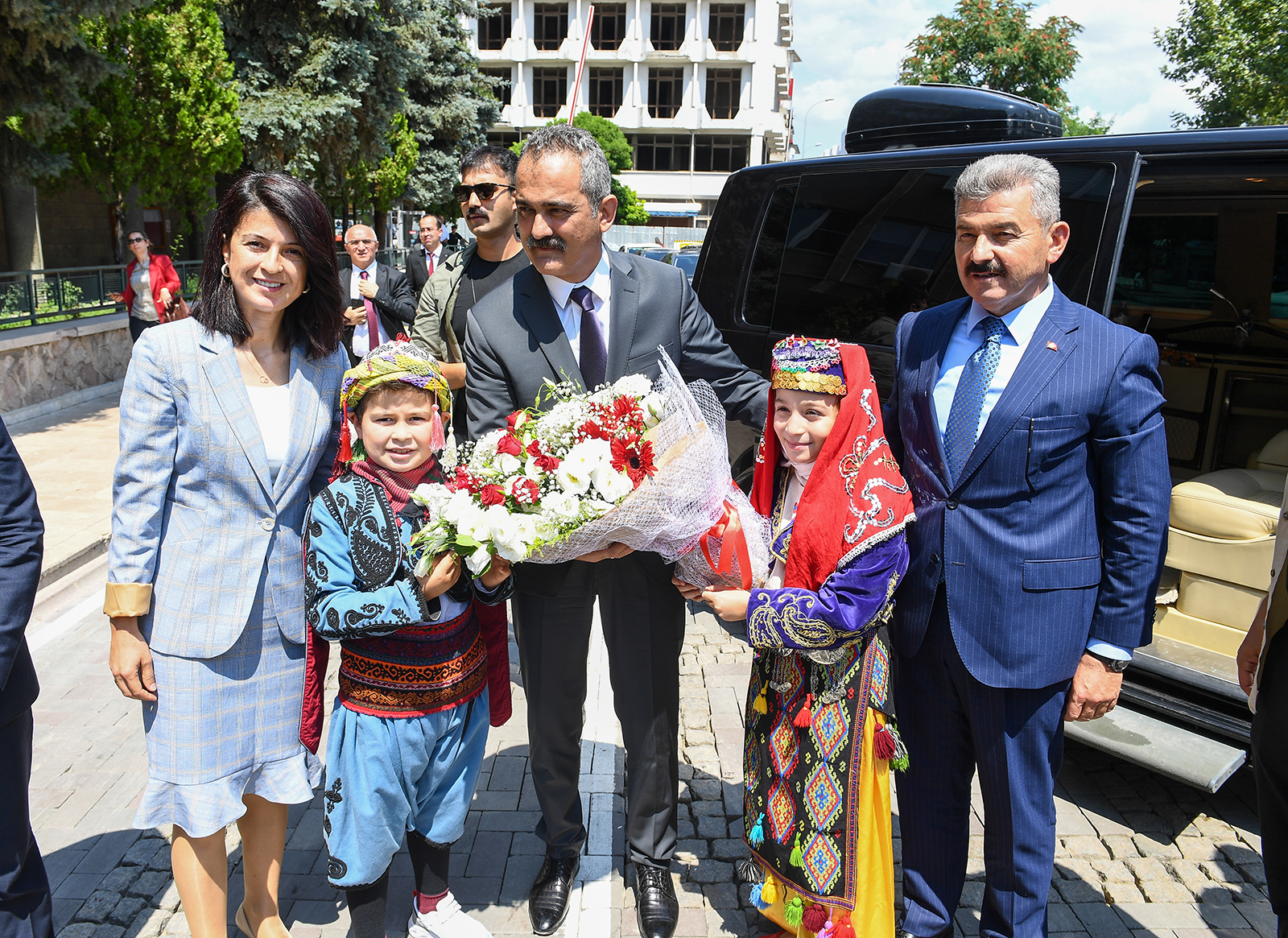 Milli Eğitim Bakanı Mahmut Özer, Vali Dr. Turan Ergün’ü makamında ziyaret etti