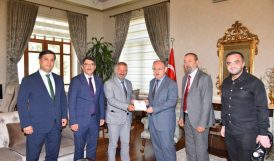 Türkiye Muaythai Federasyon Başkanı Yıldız ve Beraberindeki Heyet Vali Karadeniz’i Ziyaret Etti
