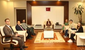 Türkiye İnsan Hakları ve Eşitlik Kurumu Heyeti Vali Dr. Nurtaç Arslan’ı Ziyaret Etti