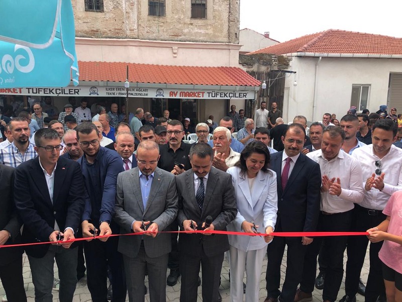 Vali İlhami AKTAŞ, Parion Kemer Kültür ve Turizm Derneği Hizmet Binası Açılış Törenine Katıldı