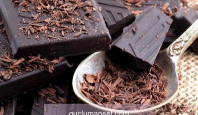 Endorfin hormonunu artıran: Bitter çikolatanın faydaları nelerdir? Bitter çikolata tüketimi…