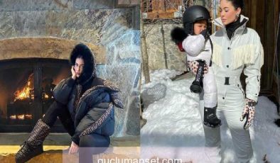 Kış modasının kraliçesi Kylie Jenner’ın en iyi kış kombinleri