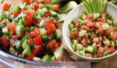 Kolay ve pratik diyet salata tarifi: Çoban salatası nasıl yapılır?