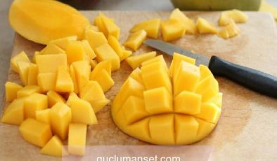 Mango nasıl doğranır? Mango en kolay nasıl dilimlenir? Evde en kolay mango doğrama tekniği