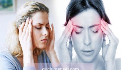 Baş ağrısı neden olur? Baş ağrısına ne iyi gelir?